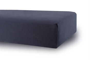 Formsydda lakan 60x120 cm - Mörkblått - 100% bomull jerseylakan - Dra-på-lakan för babymadrass