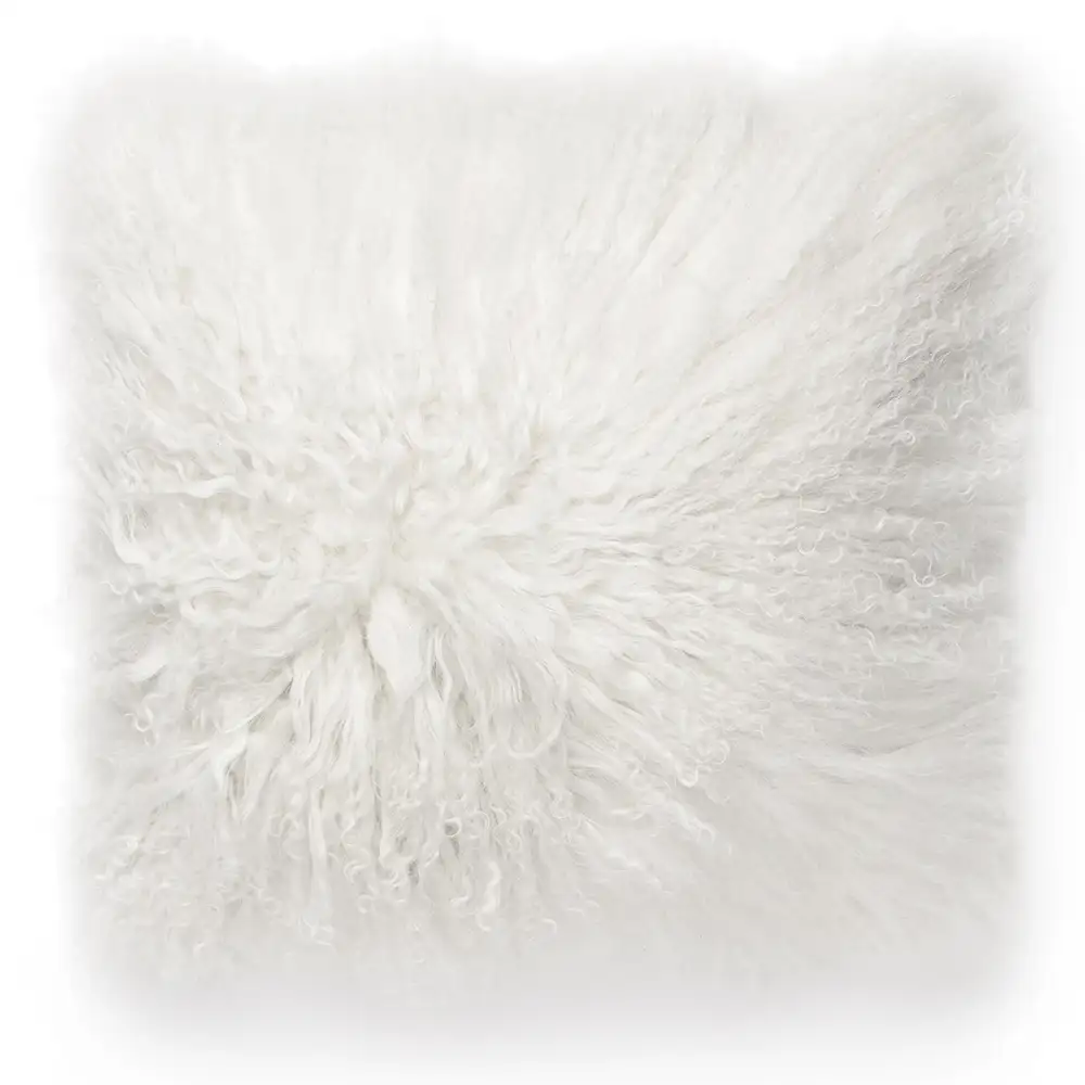 Skinnwille, Shansi kuddfodral 45x45 cm White