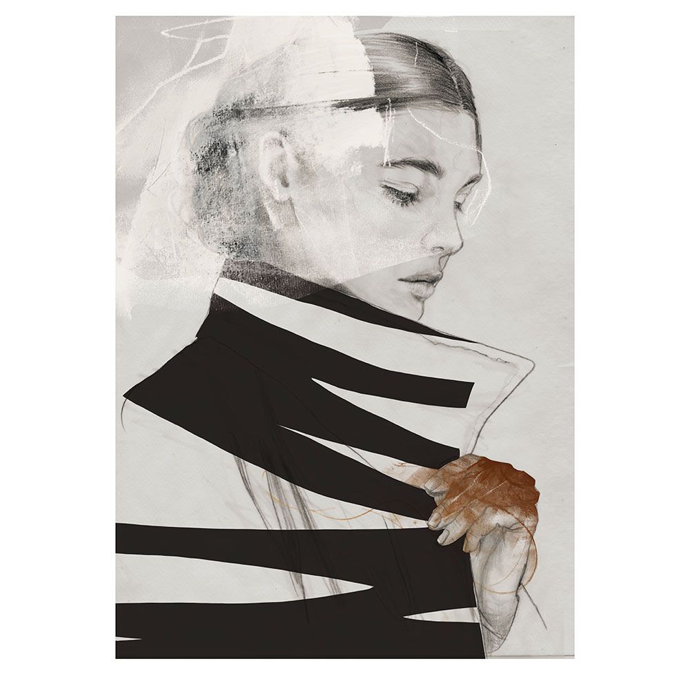 Anna Bülow, Anna Bülow poster  Frida 50x70 cm