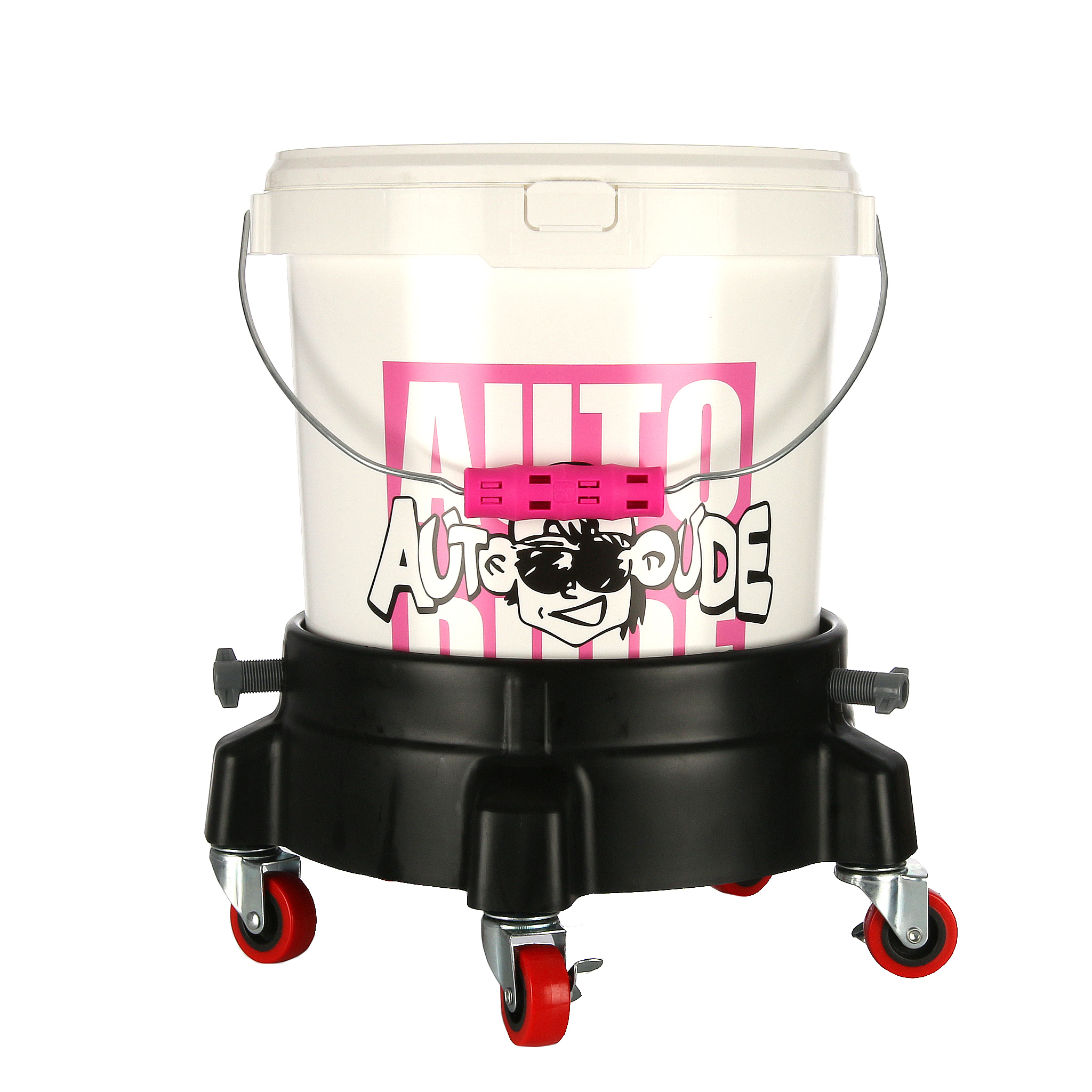 Hållare med hjul till tvätthink, Grit Guard Bucket Dolly - Svart, 1st