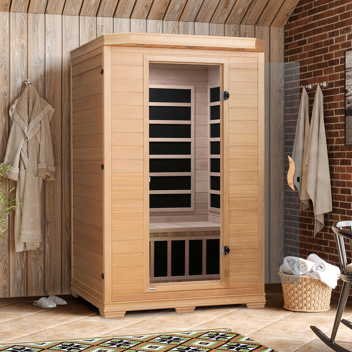 Ideal sauna lys - 2 personer