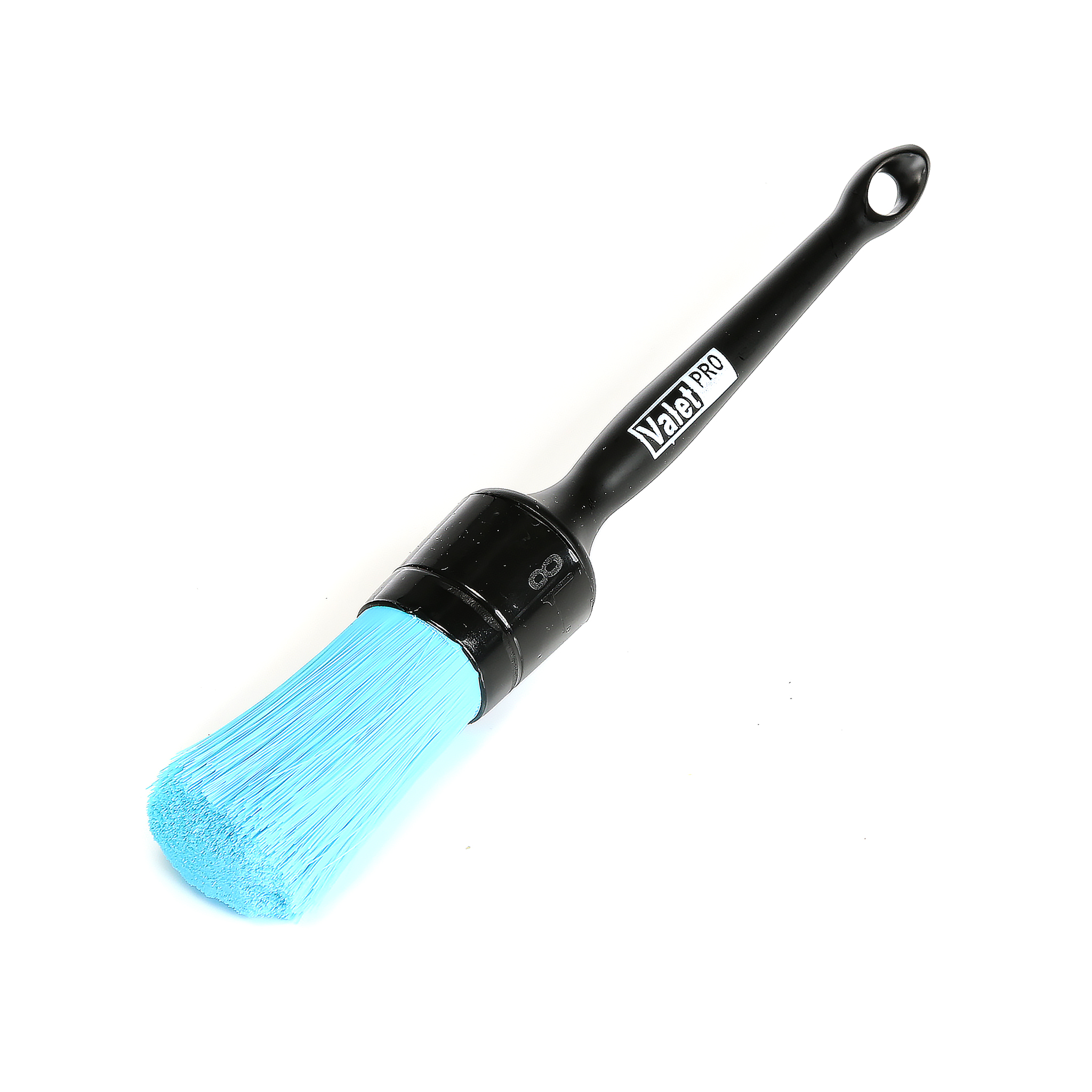 Rengöringspensel blå ValetPRO Chemical Resistant Brush, plastskaft