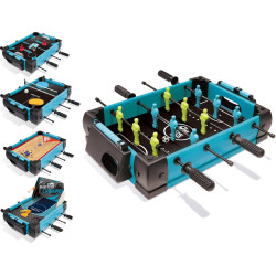 Fotball bordtennis air hockey bowling basketball 5in1