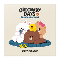 Line Friends - Kalender 2022 30x30cm