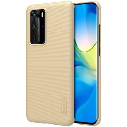 Nillkin Super Frosted Shield - Veske til Huawei P40 Pro (Gylden)