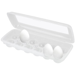 Praktisk eggoppbevaring for 12 egg, lett og slitesterk