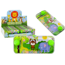 Safari Water Arcade: Green Button Fun with Monkey & Giraffe