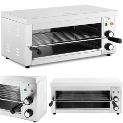 Salamander brødrister for toast gryteretter 50-300 C 2500 W