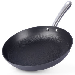 Slitesterk støpejernspanne med non-stick for steking og ovn