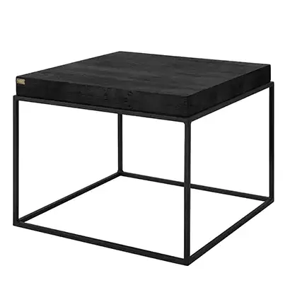 Artwood, Sidobord Carlisle 65x65 cm black