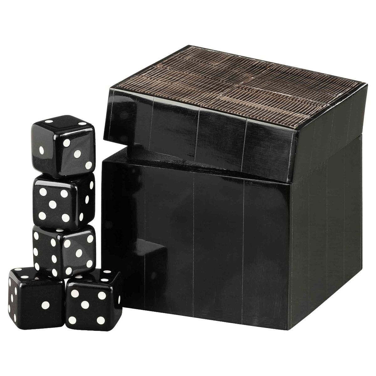 Artwood, Avorio Tärningsspel Dekoration Svart/Brun