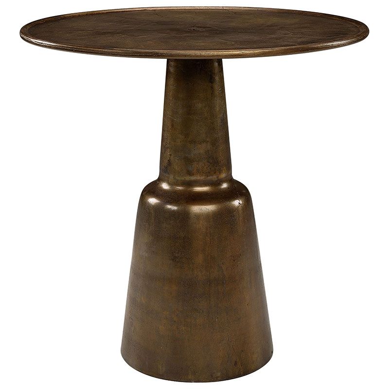 Artwood, Chloe Bord 70 Cm Vintage Brass