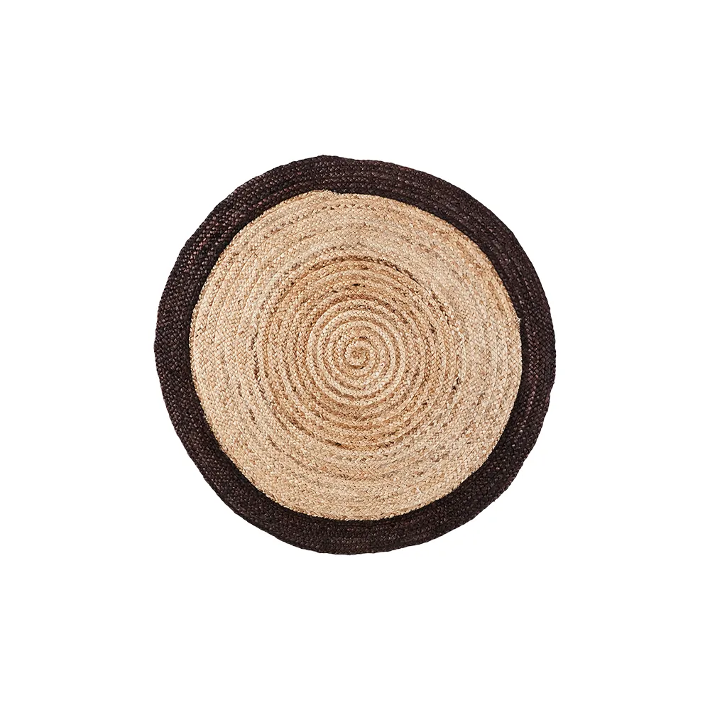 Affari of Sweden, JUNI matta natur/brun Ø90 cm