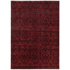 Rezas orientalisk x Damask matta röd 255 x 356 cm