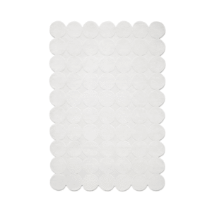 Classic Collection Dots matta 250 x 350 cm vit
