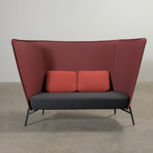 Inno Aura 2-sits soffa röd