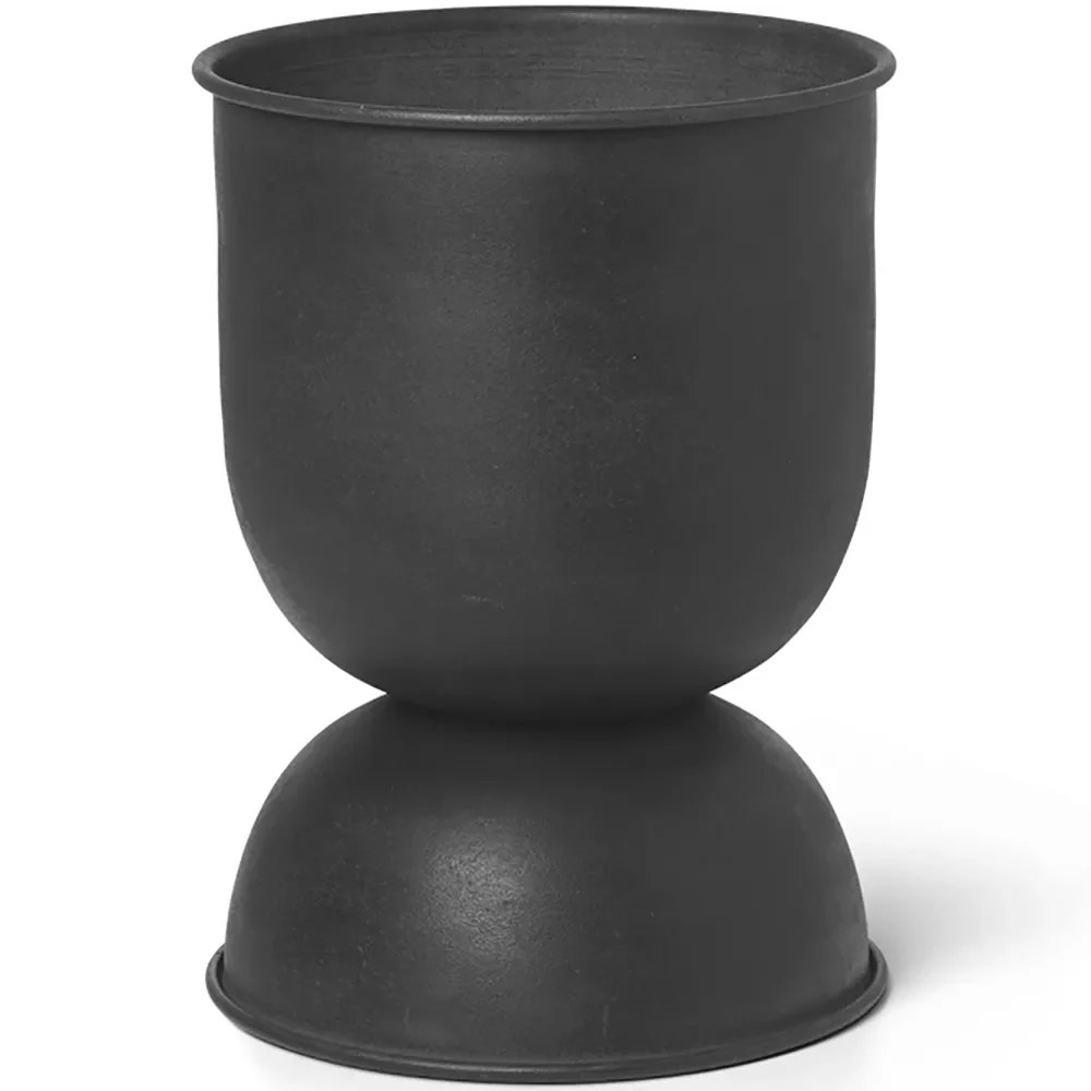 Ferm Living, Hourglass Kruka Extra Small Black