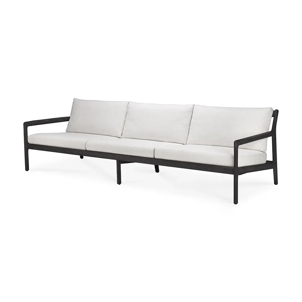 Ethnicraft, Jack 3-sits soffa Black/Off White
