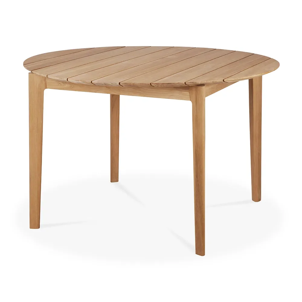 Ethnicraft, Bok Matbord Ø125 cm Teak