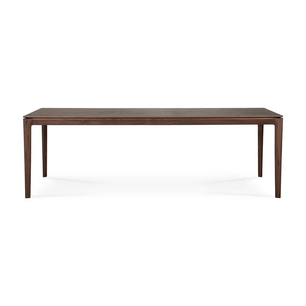 Ethnicraft, Bok Matbord 100x240 cm Brunlackad Teak