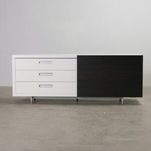 Ligne Roset byrå svart / vit