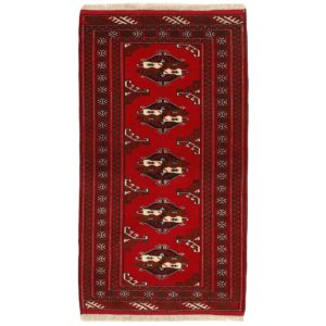 Rezas orientalisk x Torkaman matta 90 x 159 cm