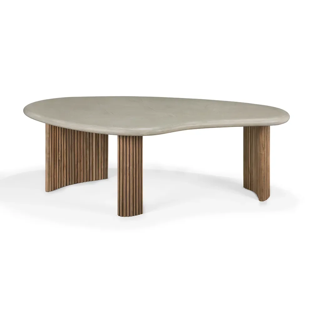 Ethnicraft, Boomerang outdoor Soffbord 126x74 cm