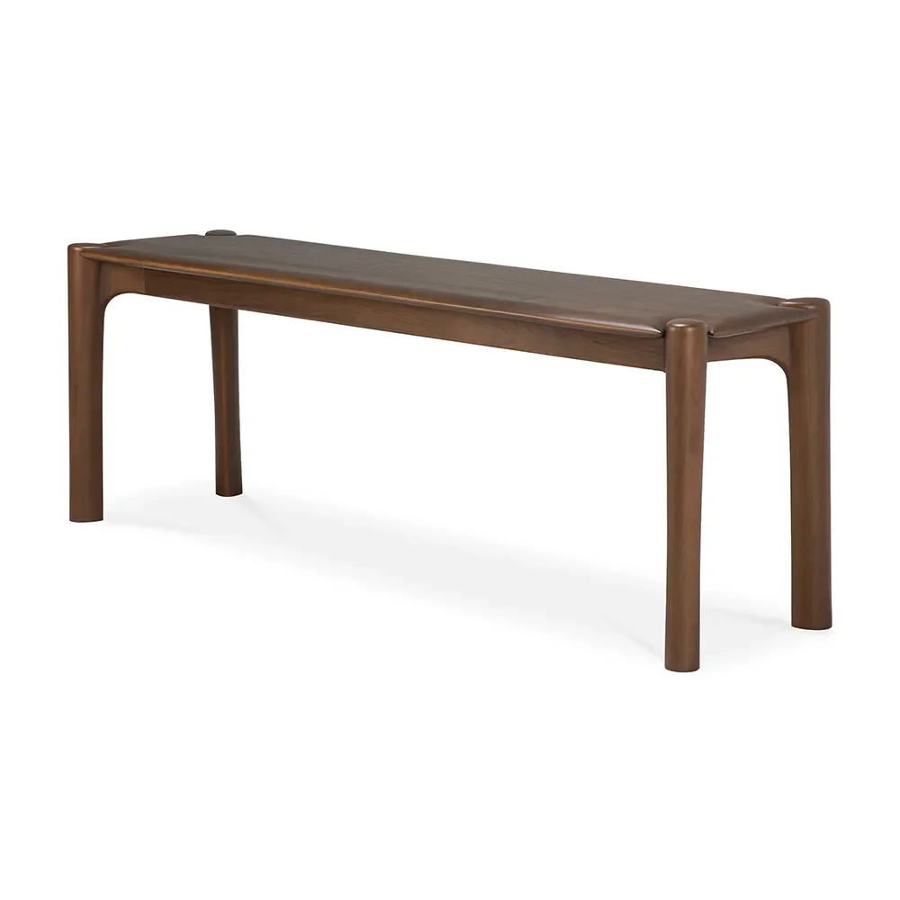 Ethnicraft, PI Bänk 35x146 cm Brunlackad teak
