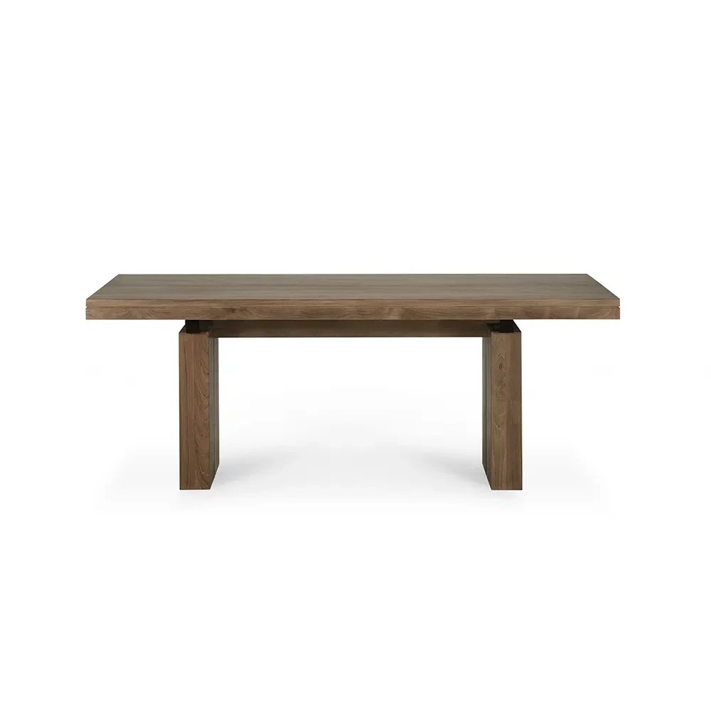 Ethnicraft, Double Matbord 100x200-300 cm Teak