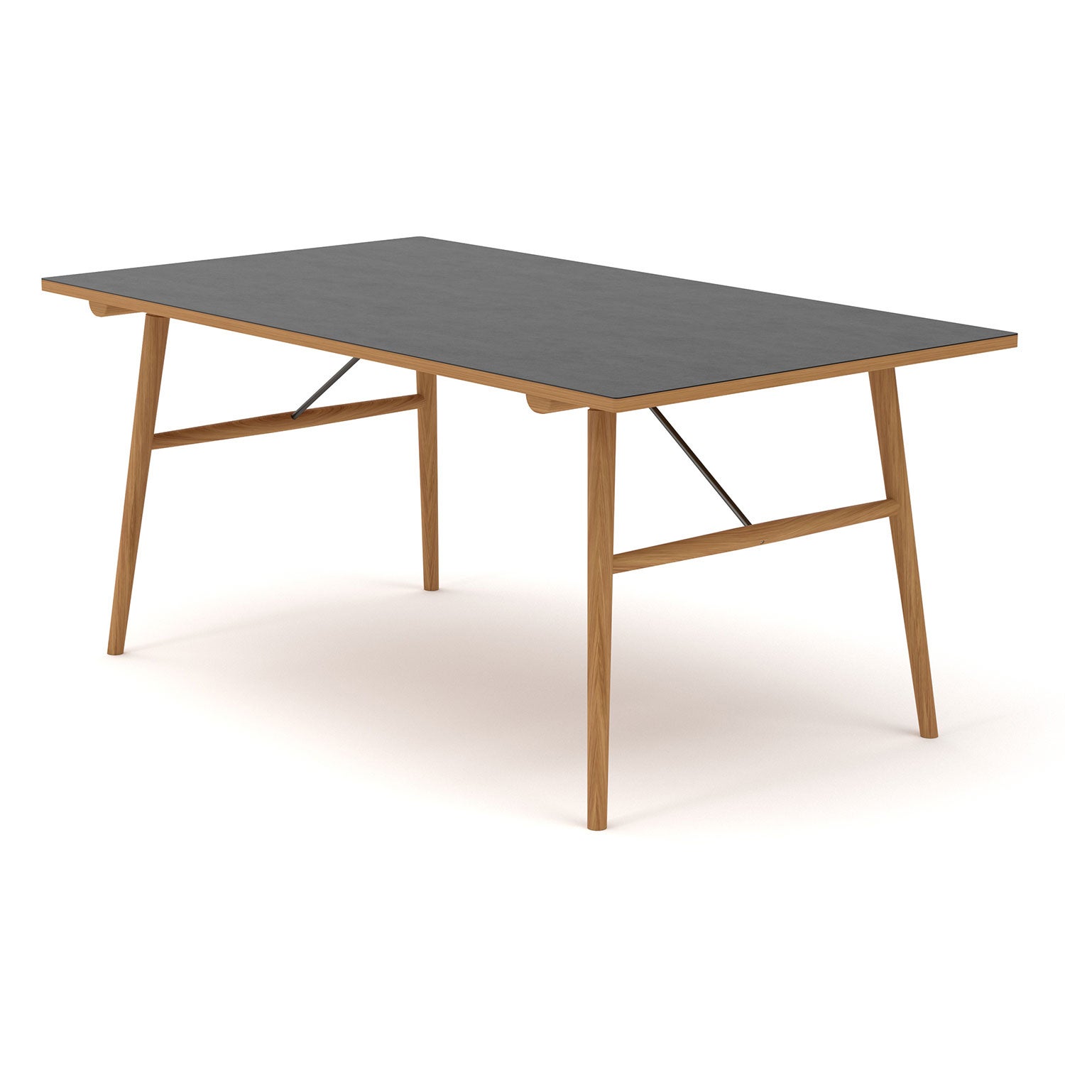 Houe, Hekla bord 168x95cm svart oljad ek