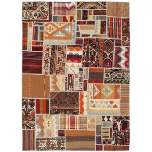 Rezas orientalisk x Tekkeh Kelim matta 140 x 200 cm