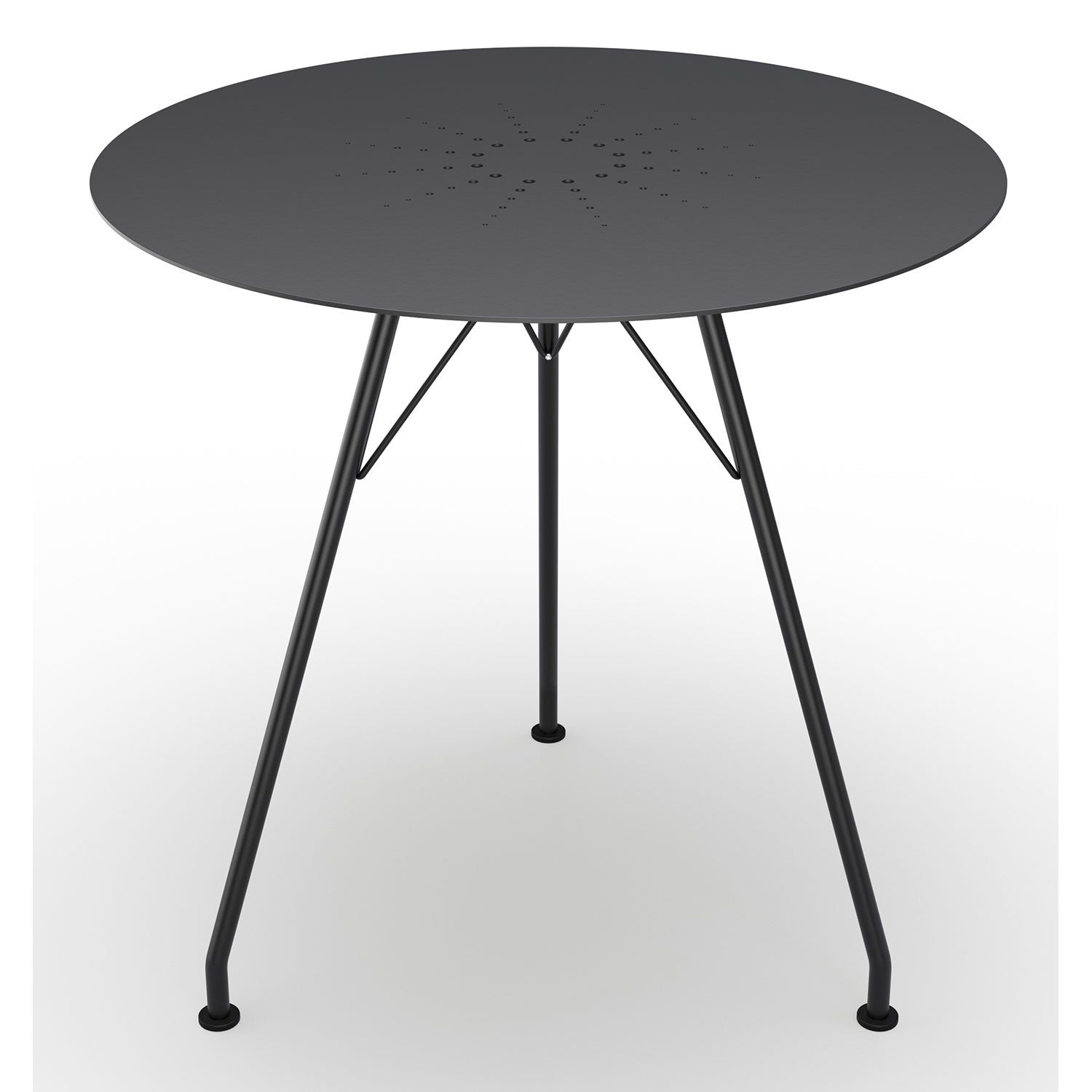 Houe, Circum bord 74 cm svart aluminium