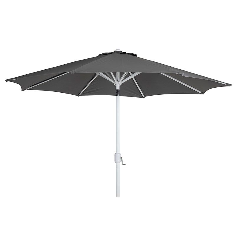 Brafab, Cambre parasoll 250  cm vit/grå