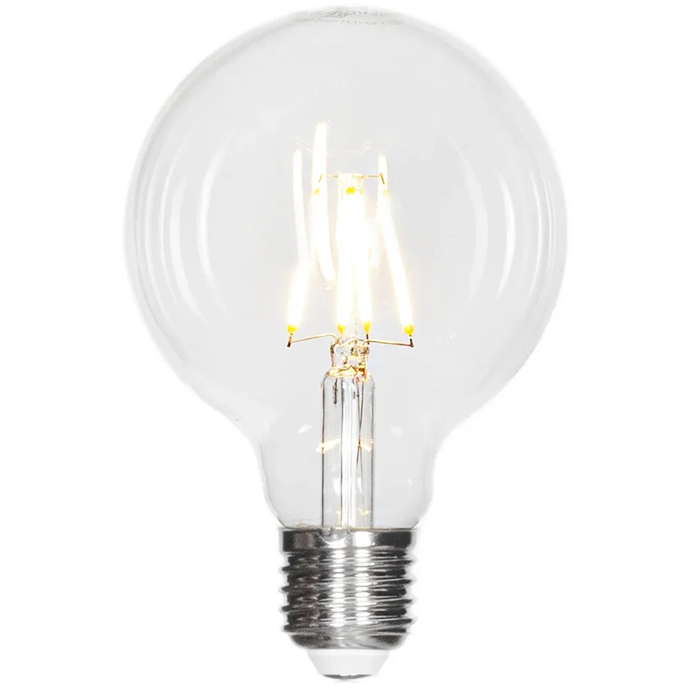 by Rydéns, Filament ljuskälla  LED dimbar glob E27 4W Ø95mm Transparant