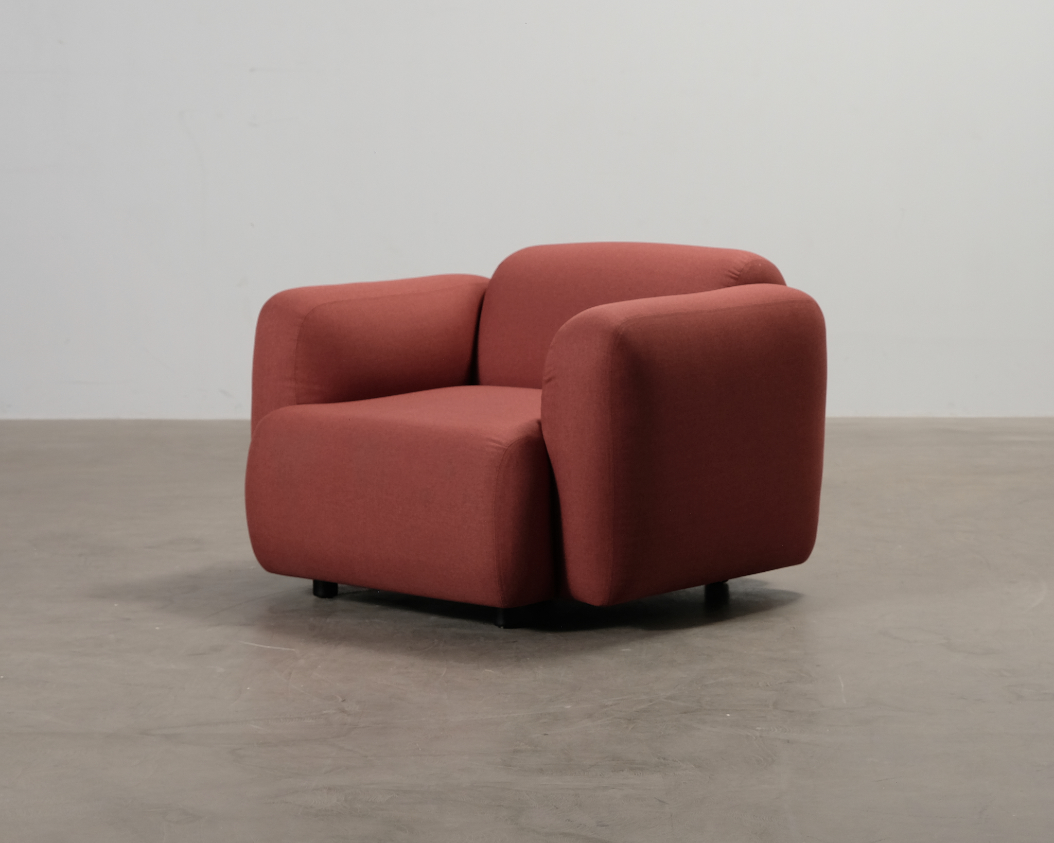 Normann Copenhagen Swell fåtölj röd