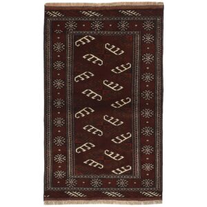 Rezas orientalisk x Torkaman matta 90 x 146 cm