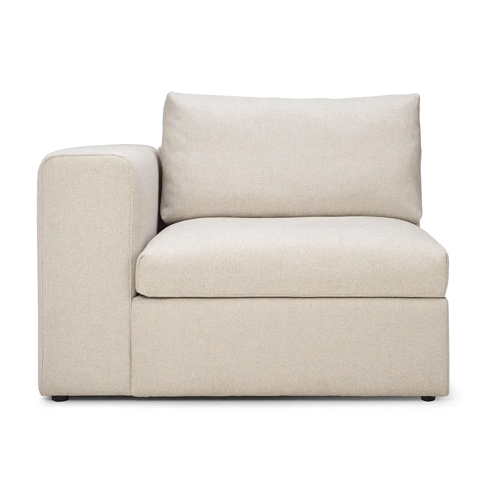 Ethnicraft, Mellow Höger avslut Off White