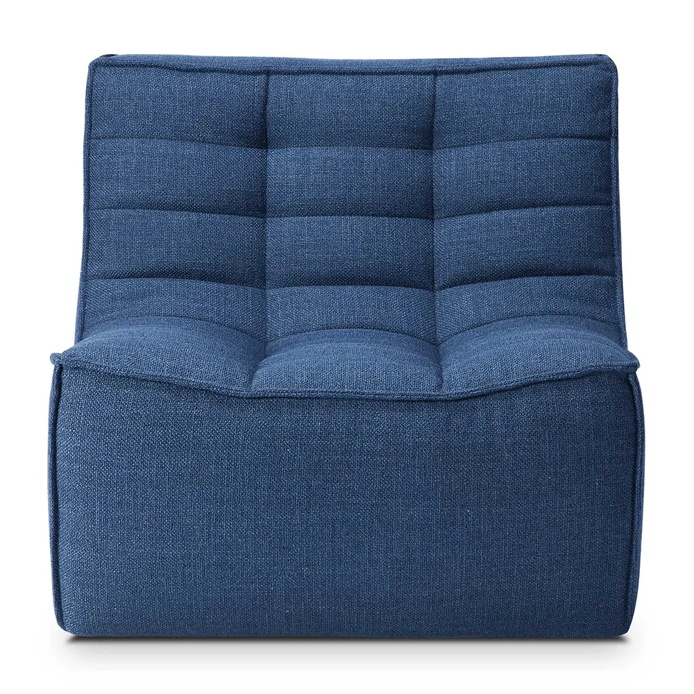 Ethnicraft, N701 Fåtölj Blue