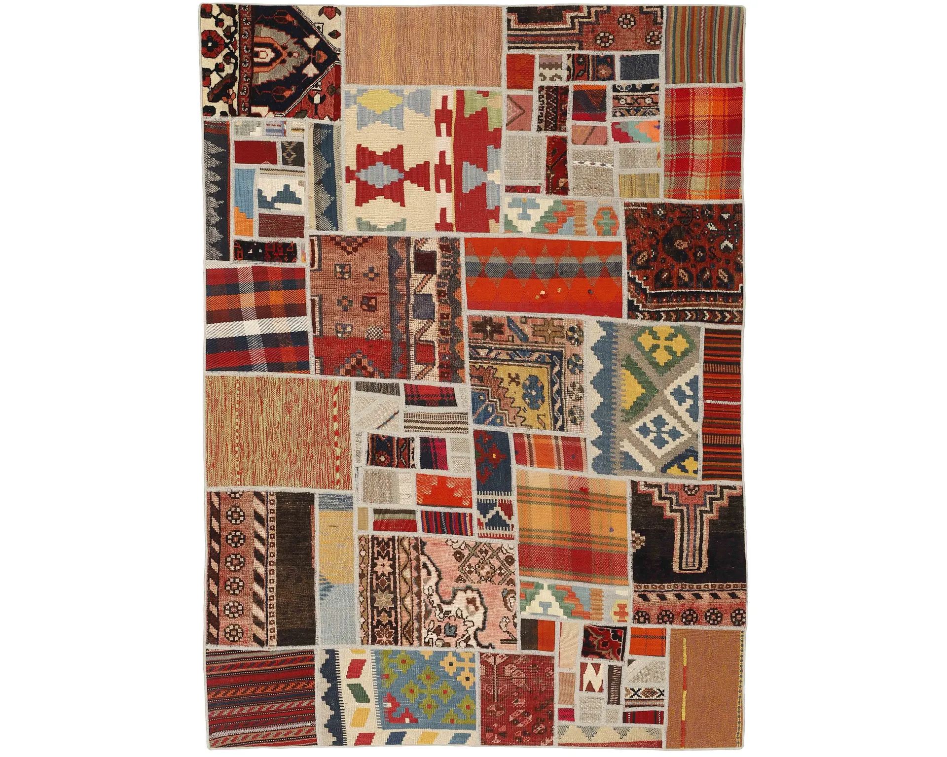 Rezas orientalisk x Tekkeh Kelim matta 140 x 200 cm