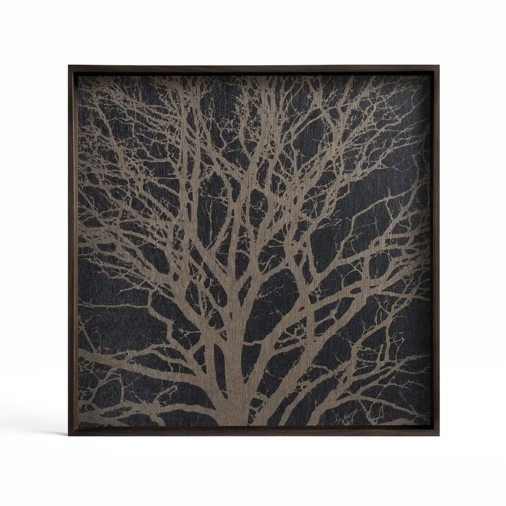 Ethnicraft, Tree bricka  38x38 cm