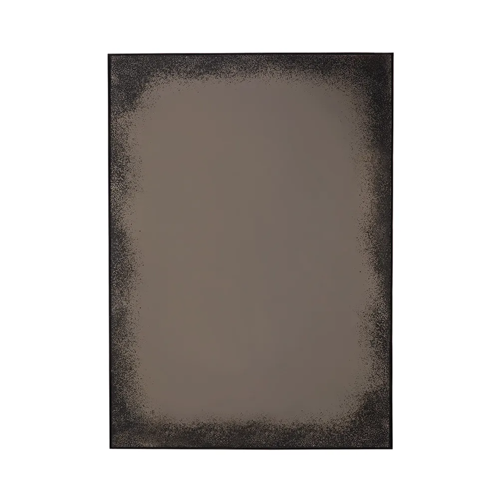 Ethnicraft, Aged väggspegel 76x106 cm bronze