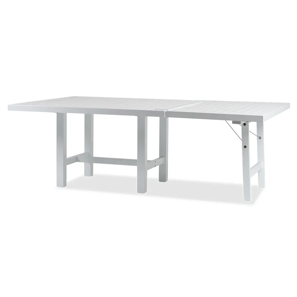 Fri Form, Tillsatsskiva 122X68Cm Höjd 65,5Cm Vit Alu