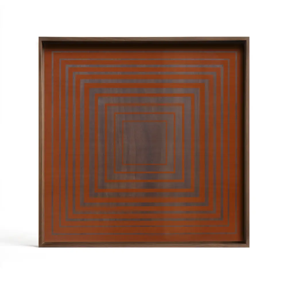 Ethnicraft, Squares bricka 51x51 cm pumpkin