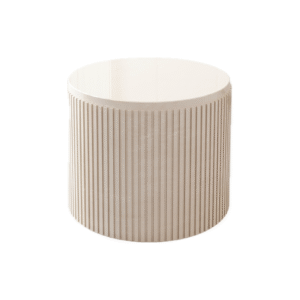 Ruth & Joanna Block sidobord beige marmor