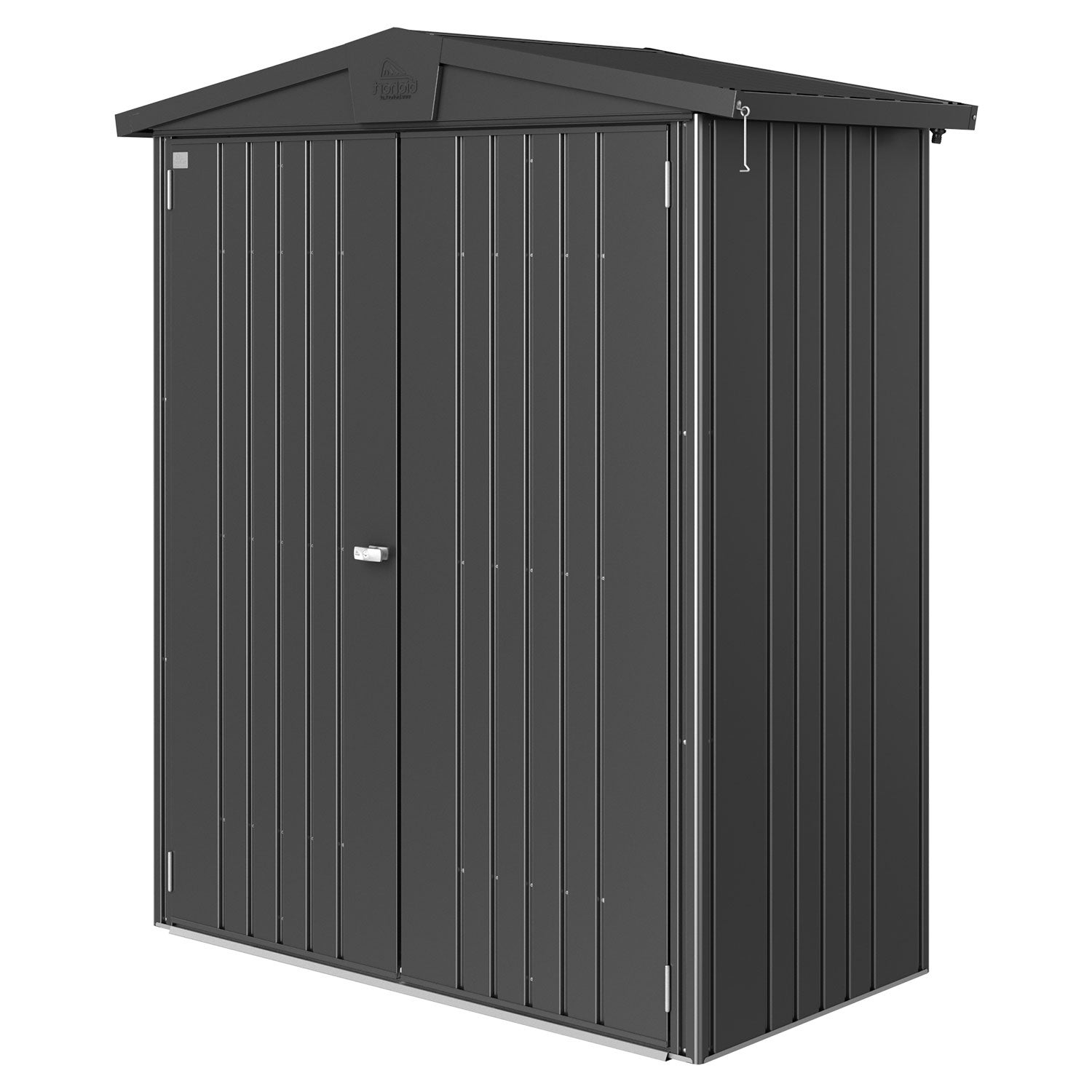 Biohort, Europa Trädgårdsskjul storlek 1 metallic mörkgrå Biohort