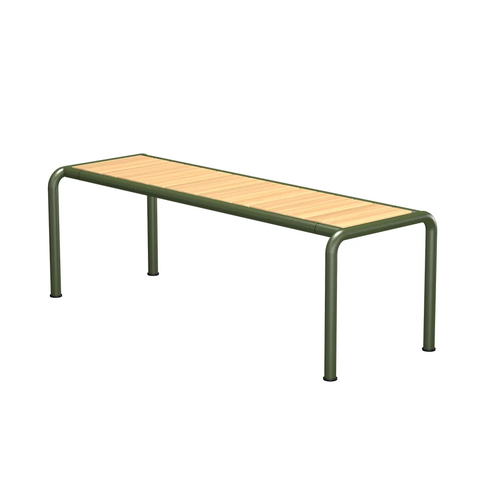 Houe, AVANTI bänk medium furu/olivgrön