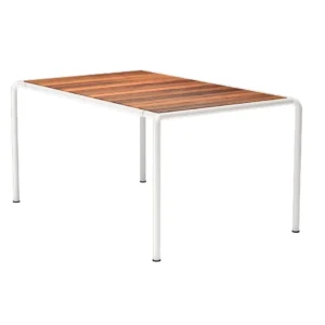 Houe, AVANTI Matbord 153x98 cm ask/vit