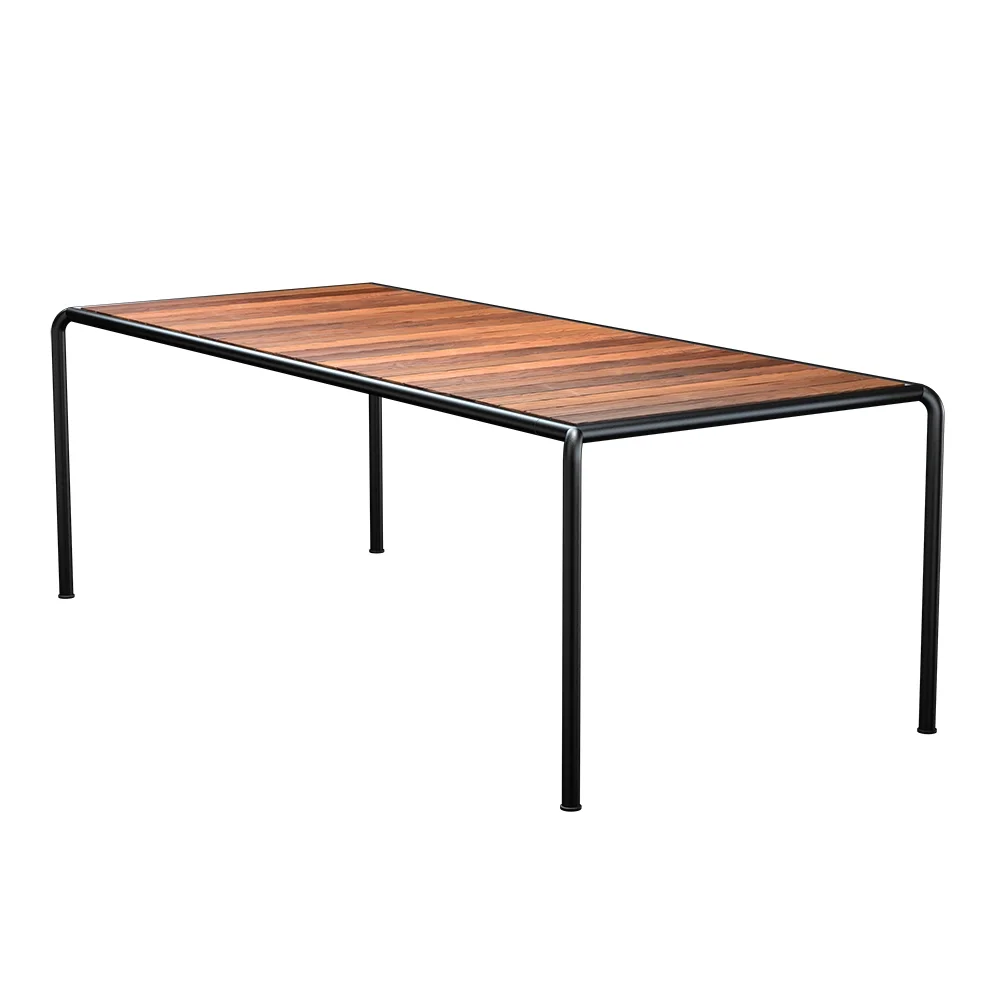Houe, AVANTI Matbord 222x98 cm ask/svart