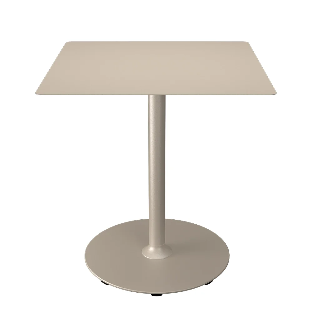 Houe, PICO Cafébord 70x70 cm, rund bas Beige