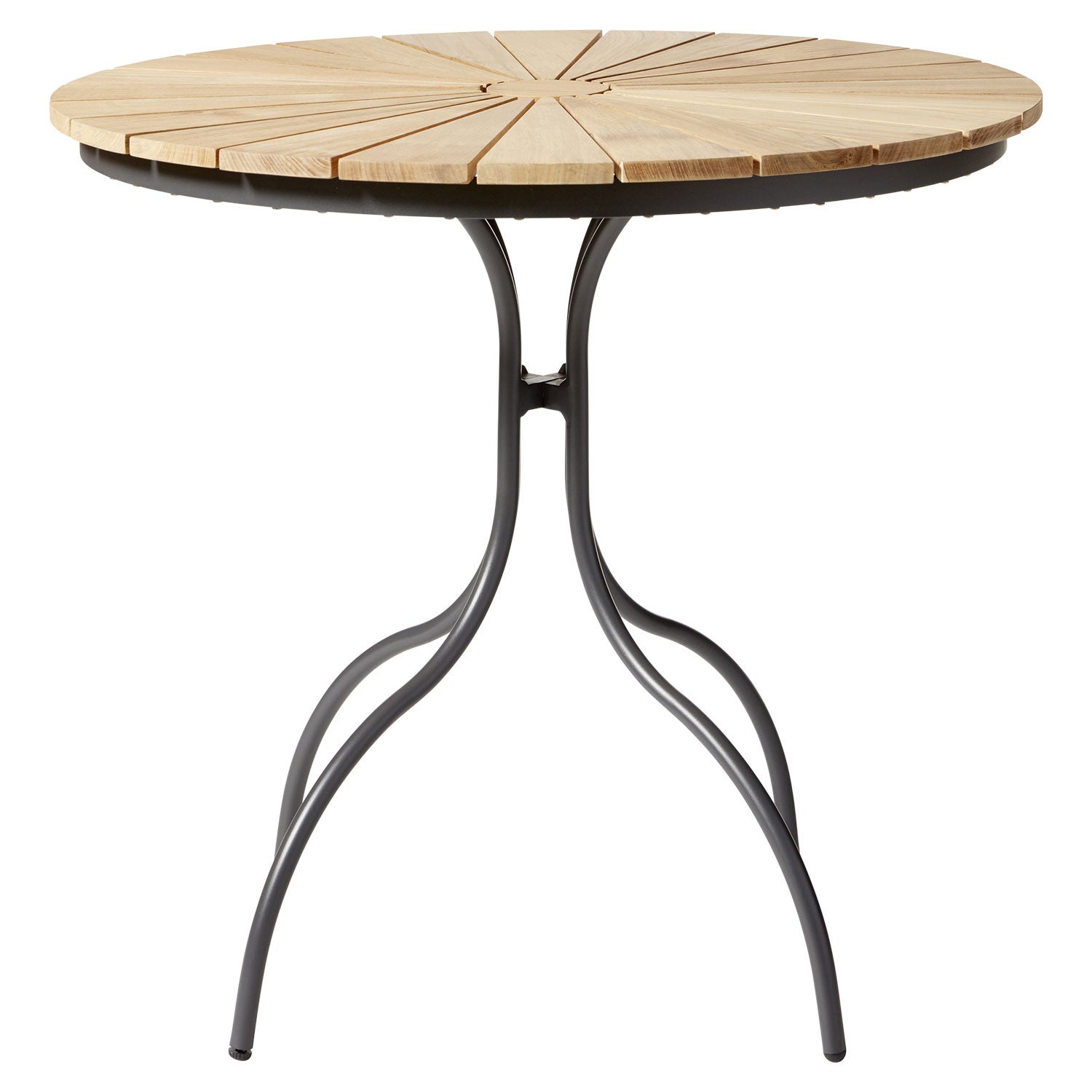 Cinas, Hard & Ellen cafébord 80 cm antracit/teak
